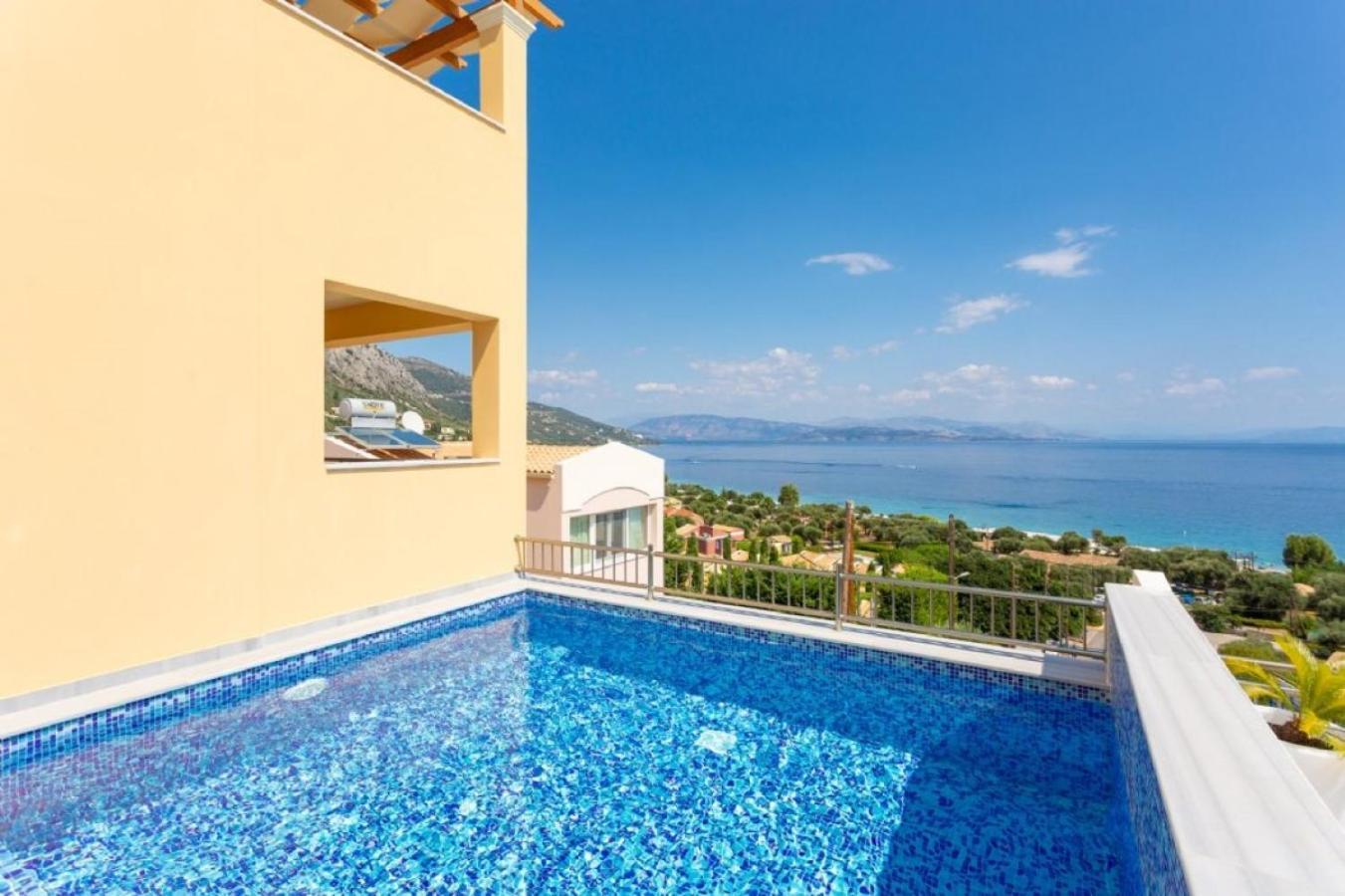 Corfu Sea View Villa - Aurora Barbati Exterior foto
