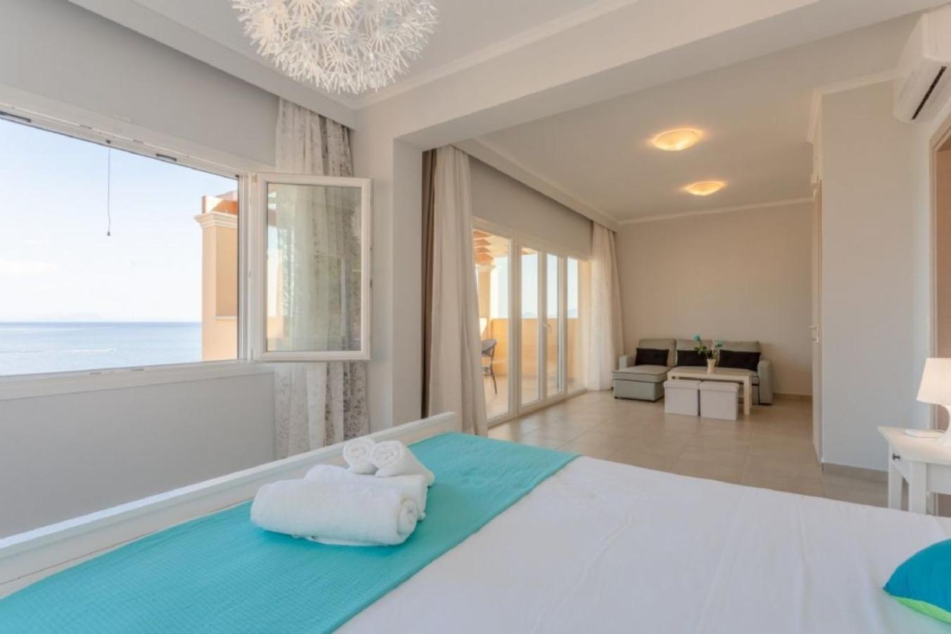 Corfu Sea View Villa - Aurora Barbati Exterior foto