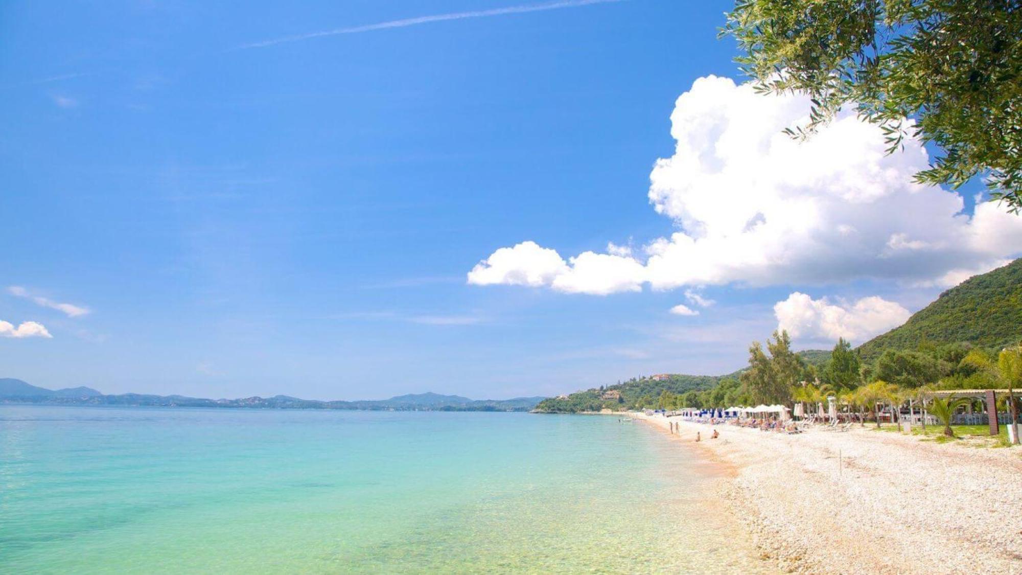 Corfu Sea View Villa - Aurora Barbati Exterior foto
