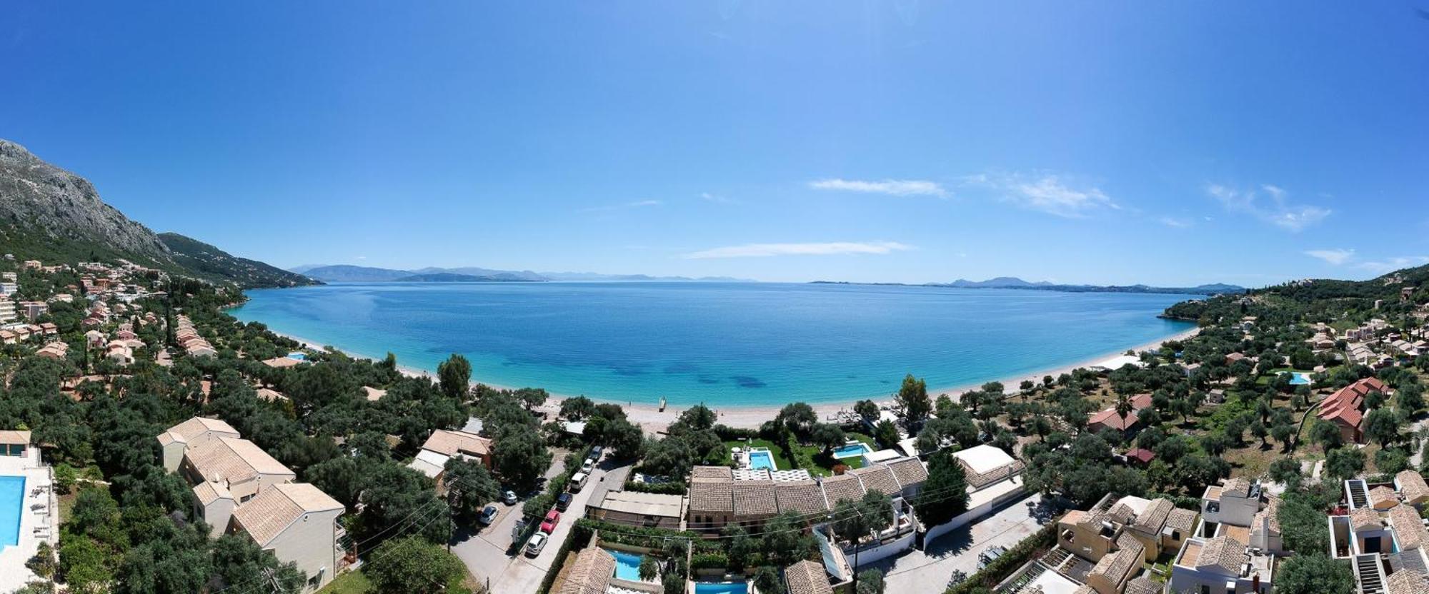 Corfu Sea View Villa - Aurora Barbati Exterior foto